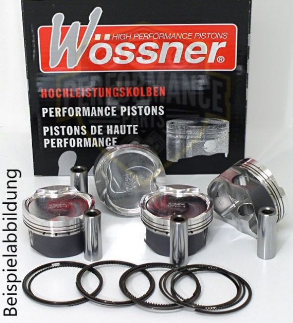Wössner Schmiedekolbensatz Passat / Beetle / Sharan 1.8Ltr. 20V Turbo (225PS) (K9271DA) Bohrung 81,00 mm